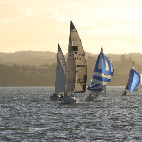 Yacht Racing, Russell Boating Club, Russell, Bay of Islands